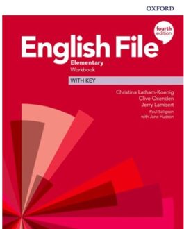 English File: Elementary: Workbook With Key - English File - Christina Latham-Koenig