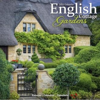 English Gardens Calendar 2025 Square Scenic Wall Calendar - 16 Month - Browntrout Wandkalender - Avonside Publishing Ltd