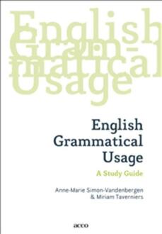 English grammatical usage - Boek Anne-Marie Simon-Vandenbergen (9462927642)