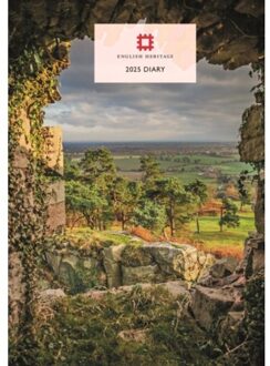English Heritage A5 Diary 2025 - Calendars, Carousel