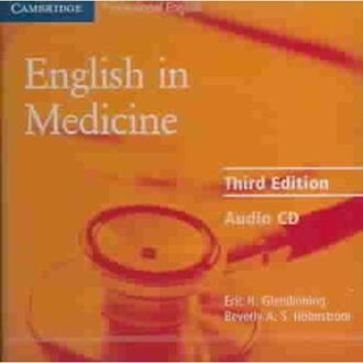 English in Medicine Audio CD