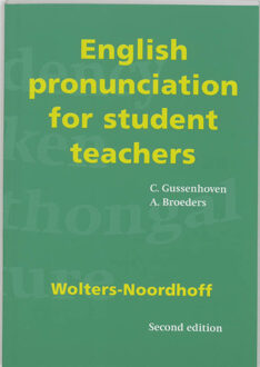 English pronunciation for student teachers - Boek C. Gussenhoven (9001167039)