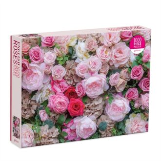 English Roses 1000 Piece Puzzle -  Galison (ISBN: 9780735367265)