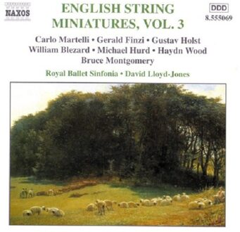 English String Miniatures Vol 3 / David Lloyd-Jones, Royal Ballet Sinfonia