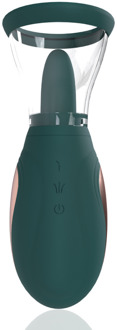 Enhance - Oplaadbare Vulva- en Borstpomp - Bosgroen