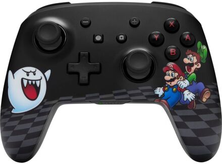 Enhanced Wireless Controller for Nintendo Switch with Lumectra - Mario Peek-A-Boo Gamepad