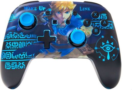 Enhanced Wireless Controller for Nintendo Switch with Lumectra - Wake Up Link Gamepad