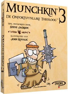 Enigma Munchkin 3 - De Onfortuinlijke Theoloog - Kaartspel Bergsala Enigma