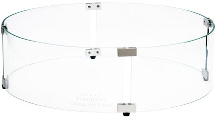 Enjoy fires glazenombouw 50cm. RVS