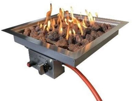 Enjoy Fires inbouwbrander vierkant 42x42cm.