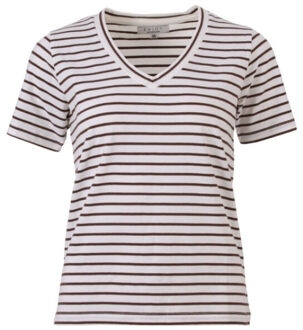 Enjoy T-shirt 431400 bruin - maat XL Veelkleurig