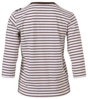 Enjoy T-shirt 431450 bruin - maat XL Veelkleurig