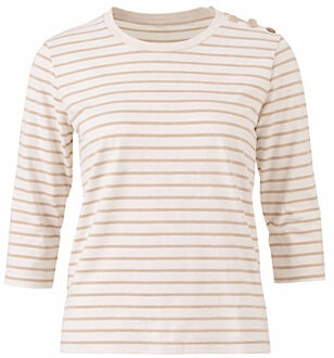 Enjoy T-shirt 431450 zand Veelkleurig - L