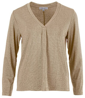 Enjoy Top 166616 zand - maat XL Ecru