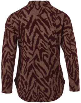 Enjoy Turtle jacquard port Bordeaux - M