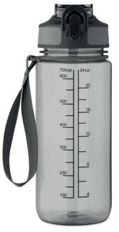 Enkel 700ml sportfles Grijs - One size