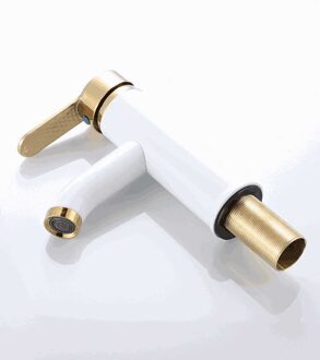 Enkel Handvat Badkamer Kraan Warm en Koud Water Mengen Keuken Kraan Badkamer Kraan Wastafel Kraan Zwarte Accessoires A3