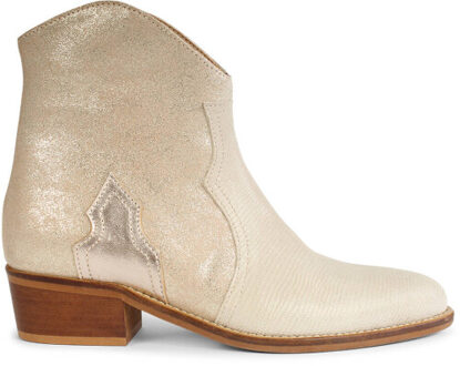 Enkel laarsje rombo - maat 39 Beige