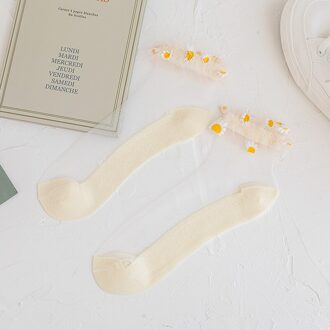 Enkel Sokken Kant Leuke Kawaii Mode Harajuku Calcetines Vrouwen Chaussette Femme Sokken Korte Meias Katoen Dames Sok Beige