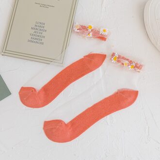 Enkel Sokken Kant Leuke Kawaii Mode Harajuku Calcetines Vrouwen Chaussette Femme Sokken Korte Meias Katoen Dames Sok watermeloen rood