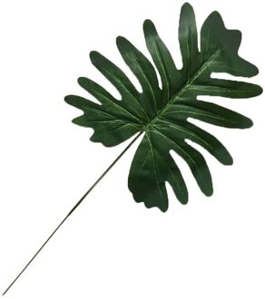 Enkel Stuk Lente Blad Europese Home Decoratie Bloem Hoge Simulatie Plant Groene Plant Muur Canna Blad 35FP11 01