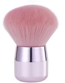 Enkele Borstel Voor Gezicht Kabuki Make-Up Borstel Kleurrijke Borstel Voor Concealer Perfect Mengen Cosmetische Zachte Synthetische Makeup Tools Vrouwen 1