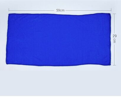 Enkele/Dubbele Laag Vissen Handdoek Microfiber Aas Handdoek Verdikking Non-stick Absorberende Outdoor Wandelen Handdoek Met Clip Kaki