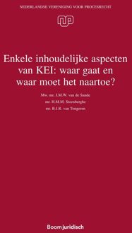 Enkele inhoudelijke aspecten van KEI: waar gaat en waar moet het naartoe? - eBook J.M.W. van de Sande (9462746982)