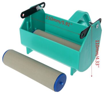 Enkele Kleur Decoratie Verf Schilderen Machine Voor 5 Inch Muur Roller Brush Tool Damom