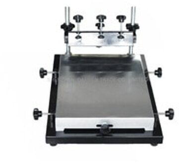 Enkele Kleur Scherm Printer T-shirt Zeefdruk Machine 24*30Cm Platte Drukpers
