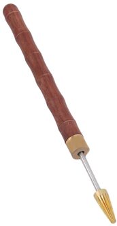 Enkele Kop Lederen Rand Olie Lijmen Dye Pen Applicator Speedy Verf Roller Tool Voor Leer Craft Gereedschap style1