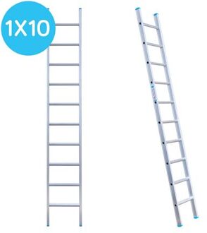 Enkele Rechte Ladder - Lichtgewicht Met 1x10 Sporten