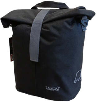 enkele Shopper Fietstas - 14L - Zwart