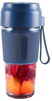 Enkele Vijzel Juicer Draagbare Blender Food Processor Juicer Machine Elektrische Juicer Smoothie Blender Elektrische Blenders Blauw