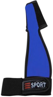 Enkele Vinger Antislip Handschoen Nuttig Vissen Tools Protector Vissen Handschoenen Vissers Een Vinger Surfcasting Blauw