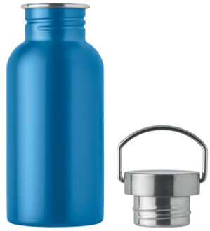 Enkele wand 500ml waterfles florence sing - maat One size Blauw