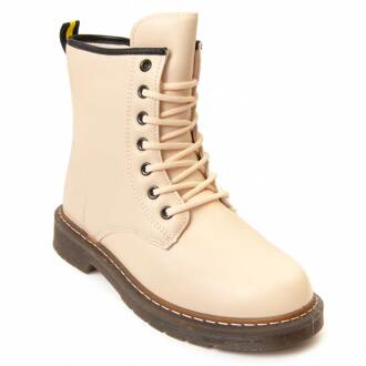 Enkellaars Milisport Beige