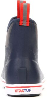 Enkellaars Rubber Navy/Rode Wellington Laarzen - EU 46 / UK 11