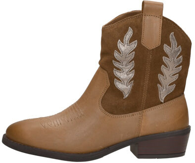 Enkellaarsjes Cognac - 35