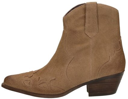 Enkellaarsjes Hak Beige - 40