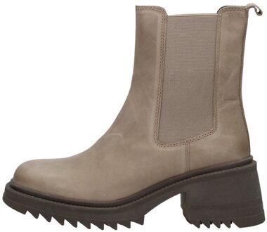 Enkellaarsjes Hak Taupe - 41