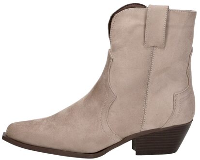 Enkellaarsjes Hak Taupe - 41