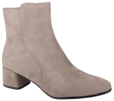 Enkellaarsjes Hak Taupe - 41