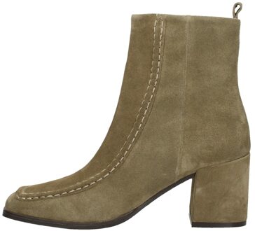 Enkellaarsjes Hak Taupe - 42