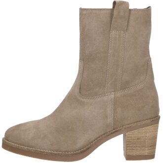 Enkellaarsjes Hak Taupe - 42