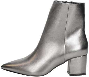 Enkellaarsjes Hak Zilver Zilverkleur - 37