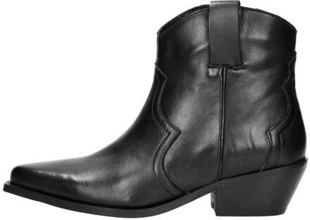 Enkellaarsjes Hak Zwart - 36