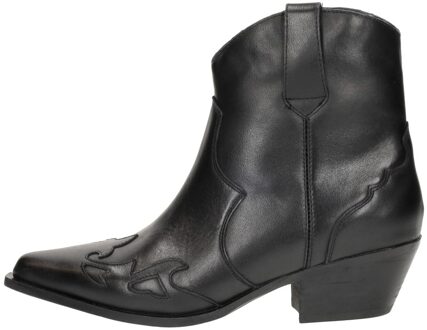 Enkellaarsjes Hak Zwart - 36