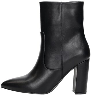 Enkellaarsjes Hak Zwart - 39