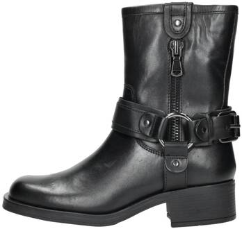 Enkellaarsjes Hak Zwart - 40